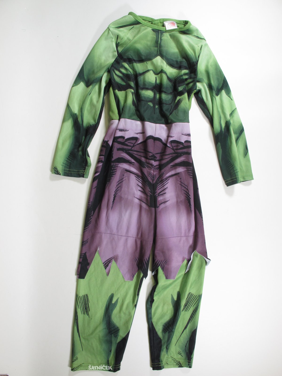 Kostým na karneval Hulk   secondhand