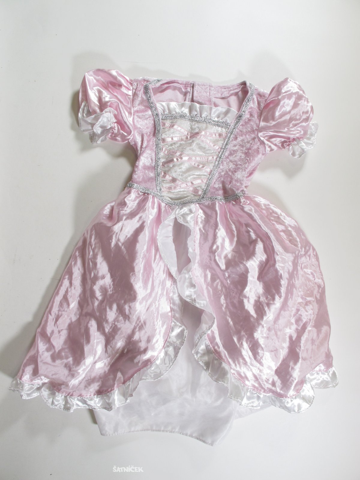 Šaty  pro holky na karneval růžové  secondhand
