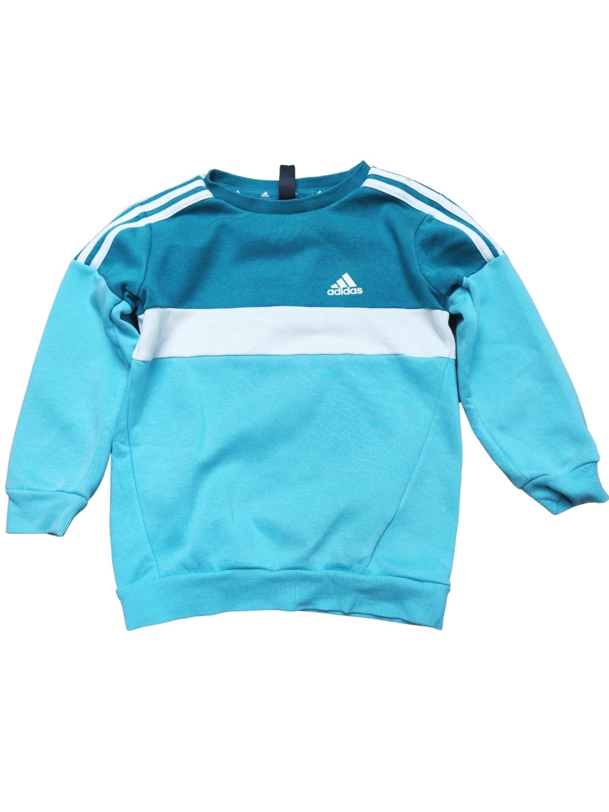 Jarní mikina s pruhy pro kluky secondhand Adidas