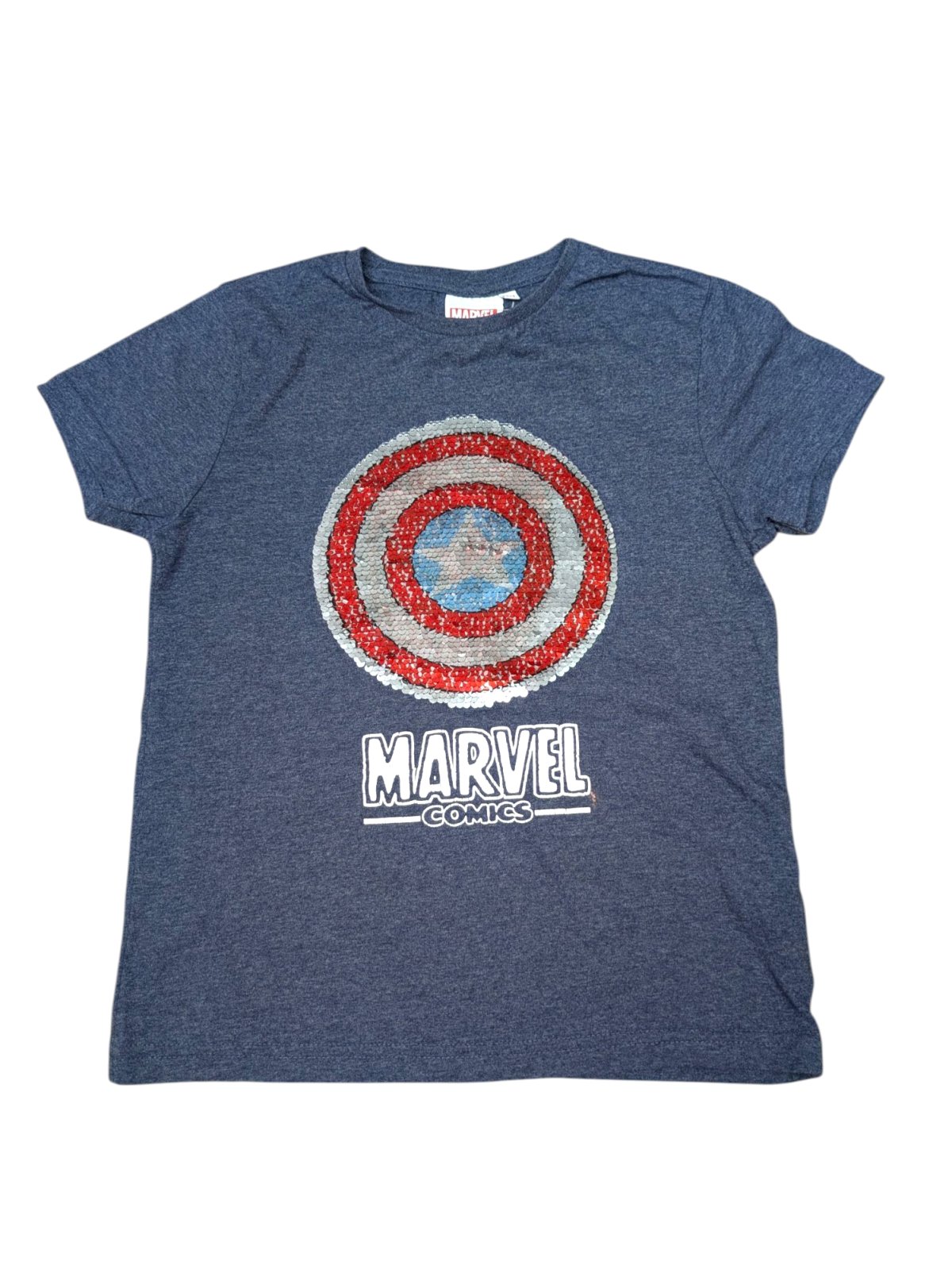 Tmavé triko žíhané Avengers pro kluky outlet Marvel