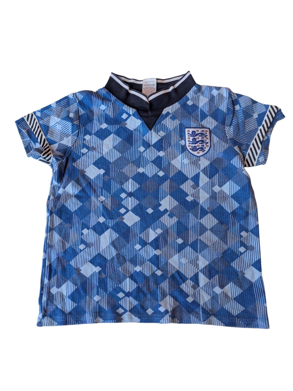 modré polo tričko pro kluky secondhand England Footbal 