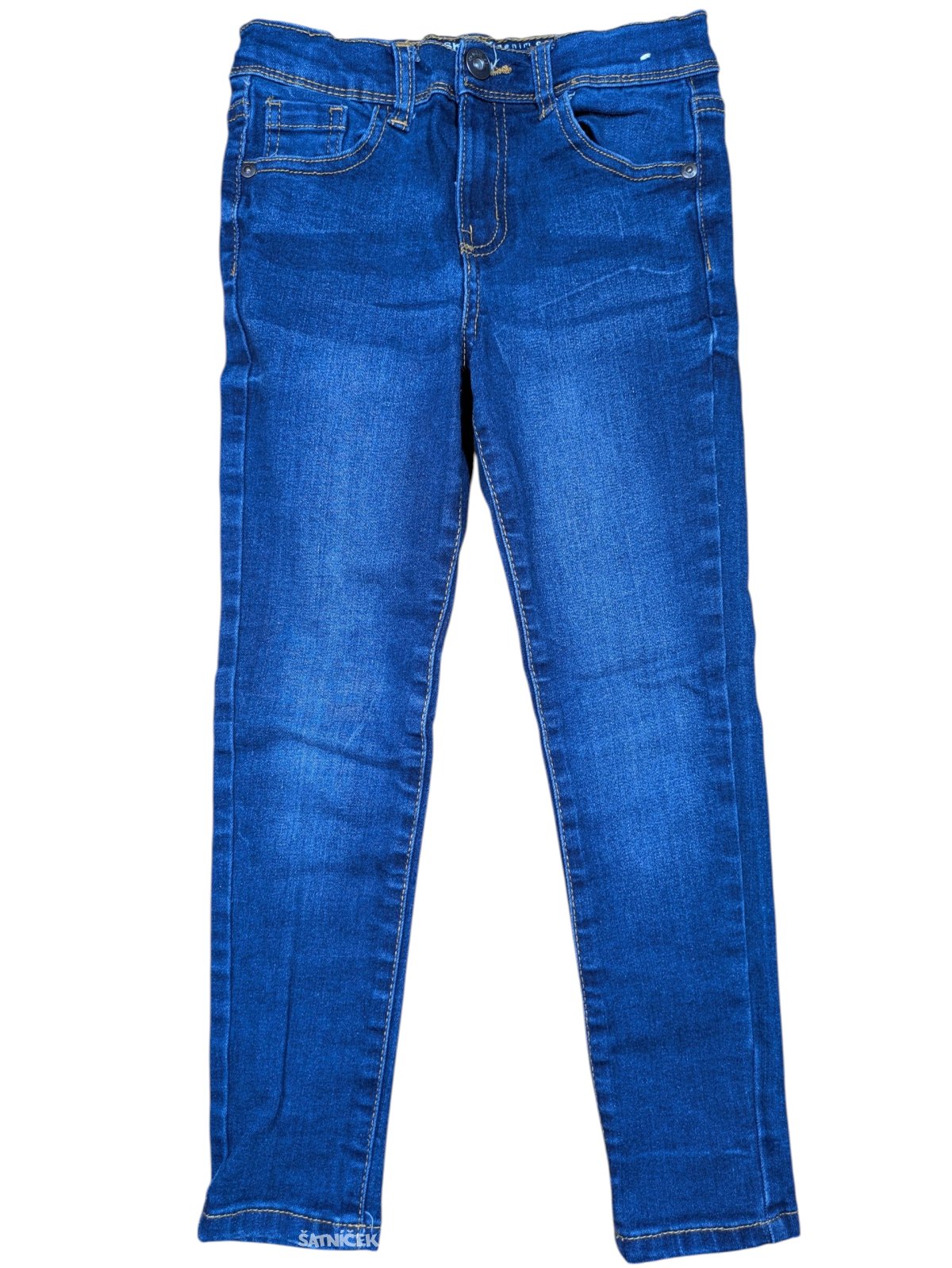 Tmavě modré džíny pro kluky secondhand Denim