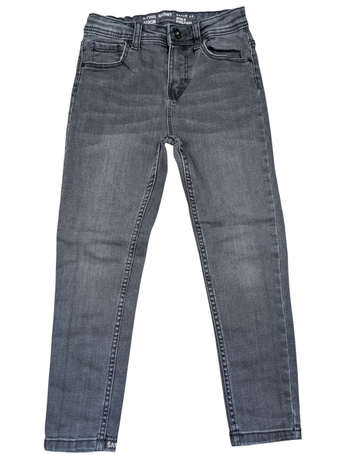 Šedé džíny pro kluky secondhand Denim