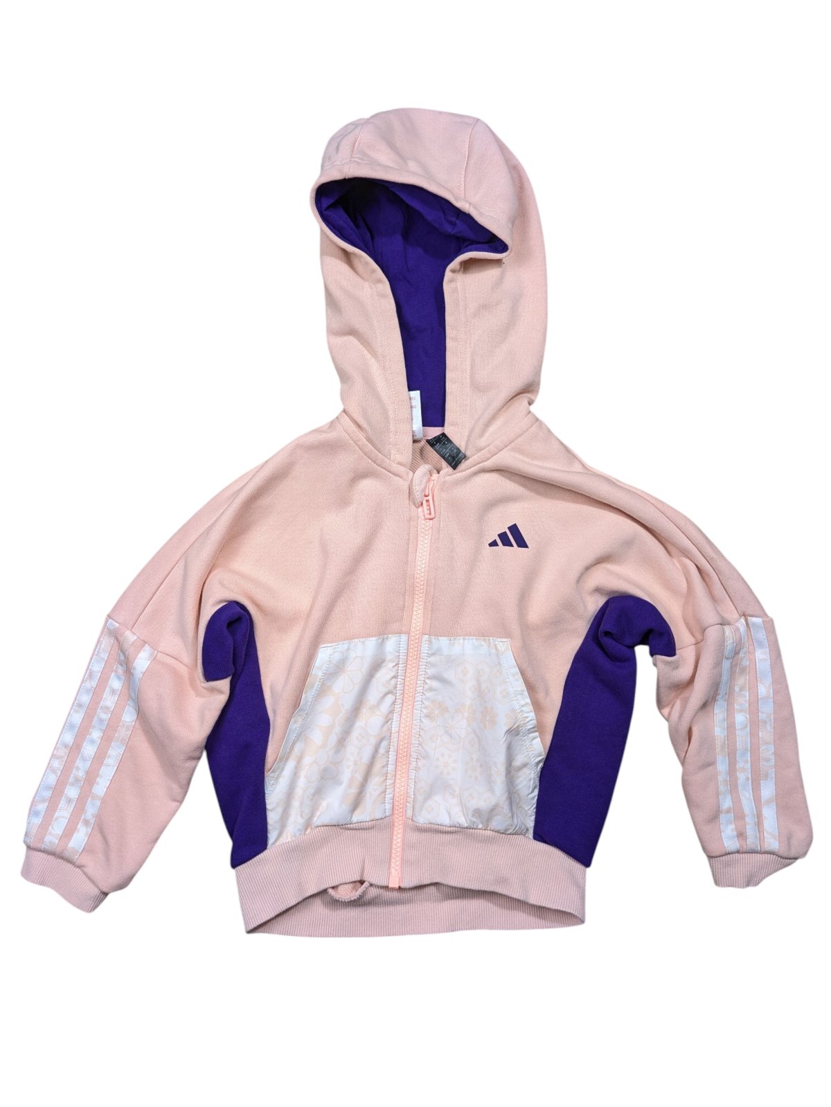 Růžová mikina pro holky secondhand Adidas