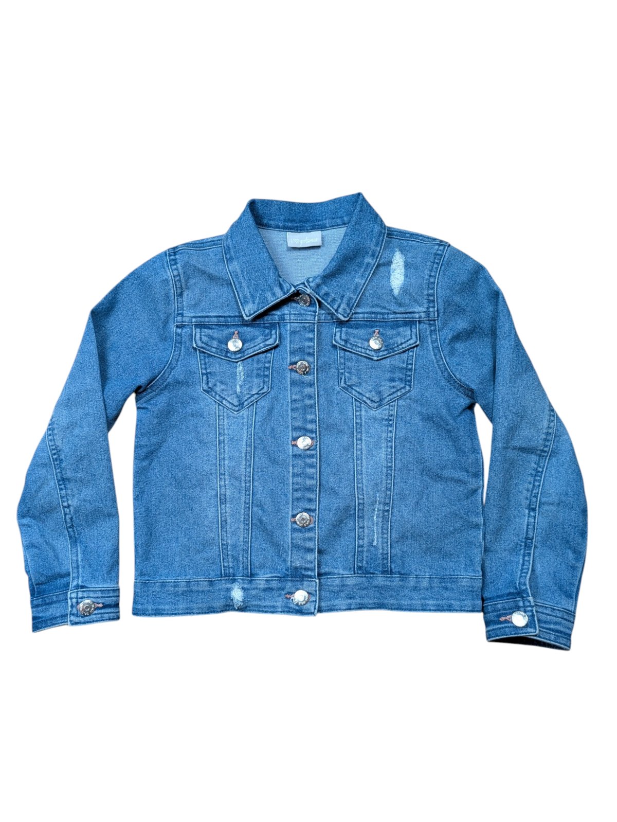 Džínová bunda pro holky secondhand girlswear