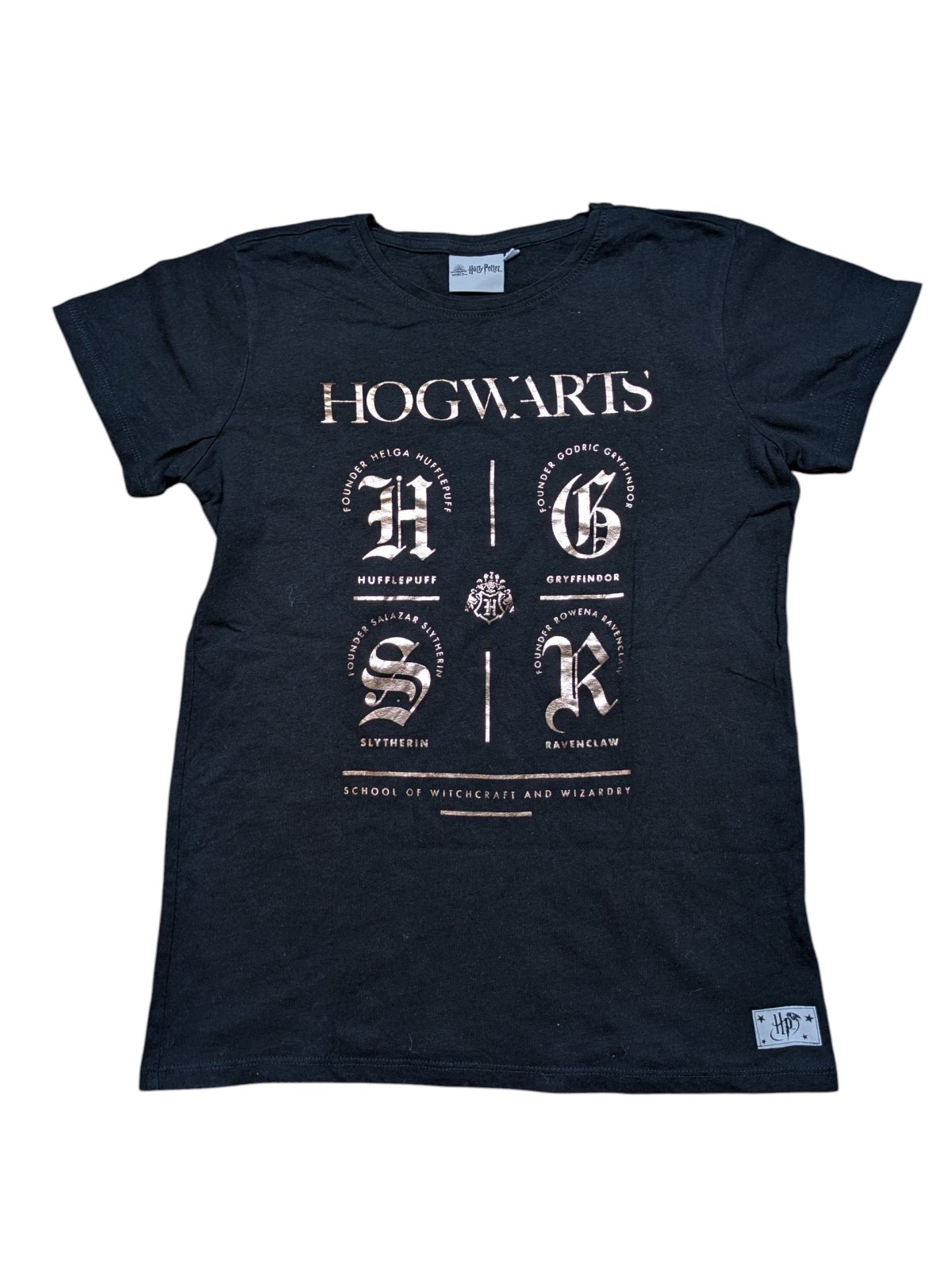 Černé triko Harry Potter pro holky secondhand