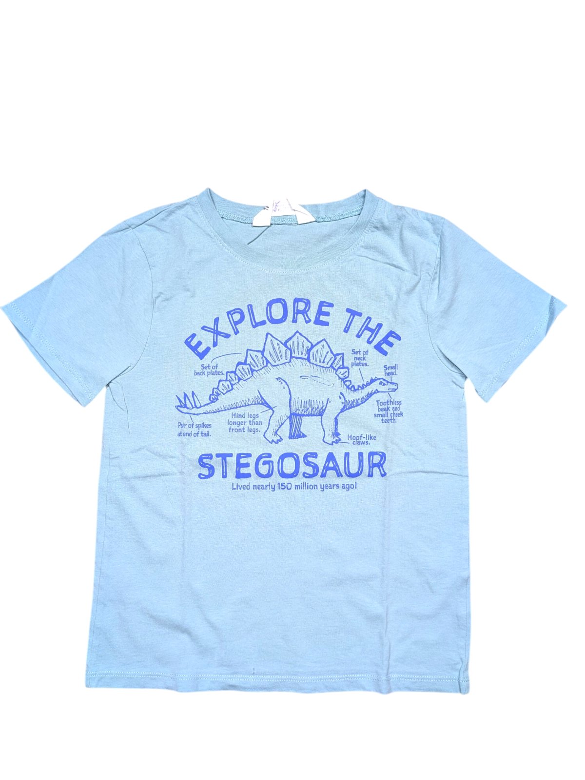 Světle modré triko s obrázkem pro kluky secondhand H&M