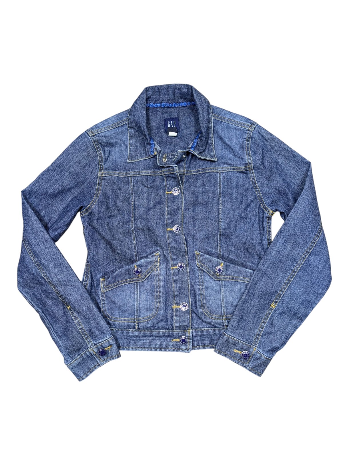 Džínová bunda pro holky secondhand GAP