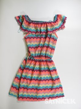 Šaty pro holky barevné secondhand