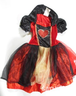 Šaty na karneval   černo červené   pro holky   secondhand