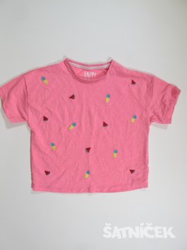 Melounové triko pro holky secondhand