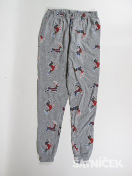 Pyžamové kalhoty pro kluky vánoční secondhand