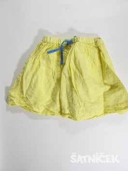 Žlutá sukně pro holky secondhandSukně pro holky 