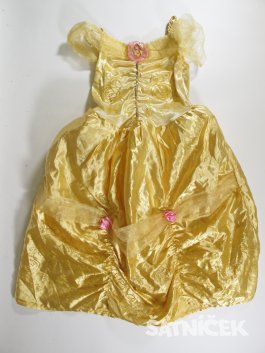 Šaty na karneval žluté  secondhabnd
