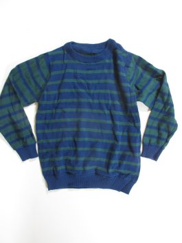 Zeleno modrý svetr pro kluky secondhand