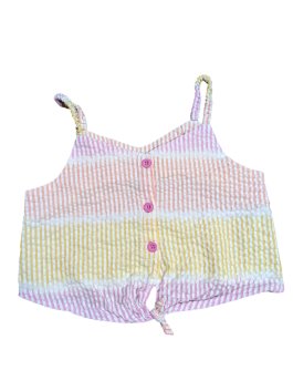 Krepové crop tílko barevné secondhand