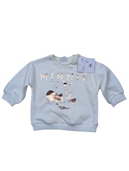 Bílá mikina s Minnie pro holky outlet
