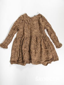 Tunika-šaty  dl.rukáv pro holky se vzorem secondhand