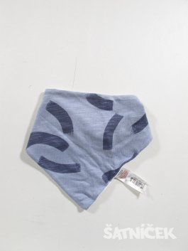 Slintáček - šátek pro kluky modrý secondhand