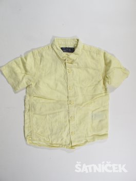 Košile pro kluky žlutá secondhabnd