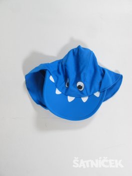 Plavková čepice pro kluky modrá secondhand