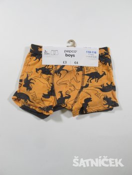 2 x boxerky s obrázky outlet