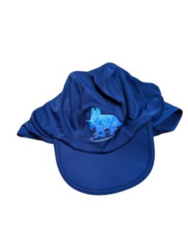 Tmavě modrá kšiltovka s dinosaurem pro kluky secondhand bluezoo