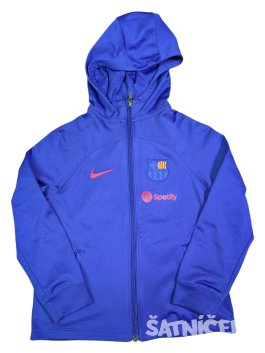Slabá sportovaní bunda pro kluky FC Barcelona secondhand Nike