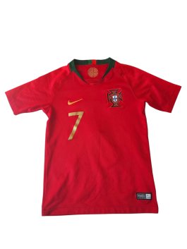 Červený soccer dres Lindsay secondhand Nike