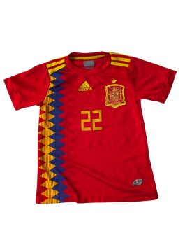Fotbalový dres červený secondhand Adidas