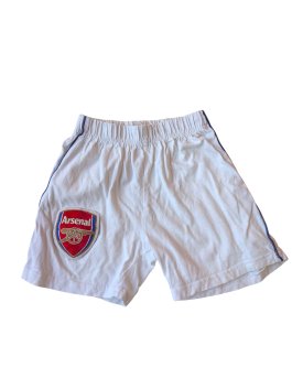 Bavlněné kraťasy bílé Arsenal secondhand 