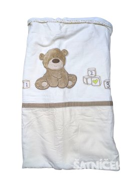 Světlá deka s obrázky secondhand mothercare