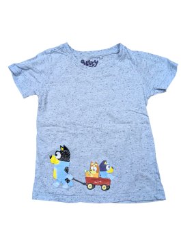 Modré triko s obrázky pro kluky secondhand Bluey