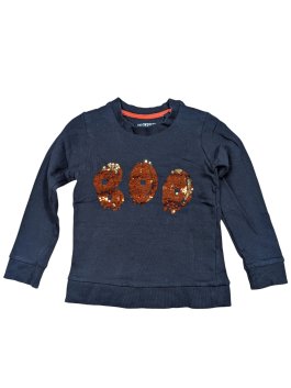 Černá mikina s obrázkem secondhand Hallowscream