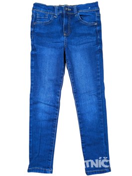 Tmavě modré džíny pro kluky secondhand Denim