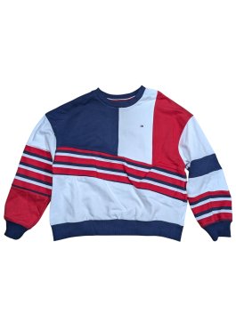 Barevná mikina pro kluky secondhand Tommy Hilfiger