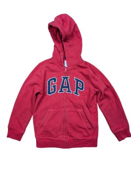 Červená mikina pro kluky secondhand GAP