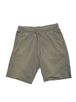 Tmavě zelené teplákové kraťasy pro kluky secondhand H&M