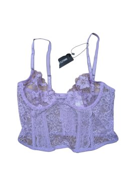 Krajkovaná podprsenka pro holky outlet PrettyLittleThings