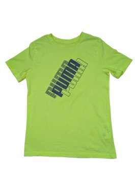 Neonově žluté triko pro kluky secondhand Puma