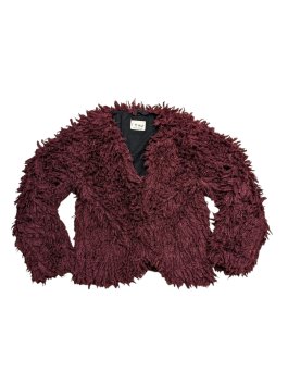 vínový kardigan pro holky secondhand