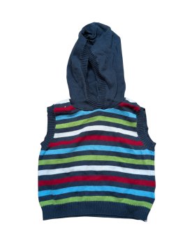 Pruhovaná svetrová vesta pro kluky secondhand Cherokee